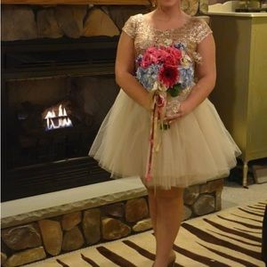 Girls sequin party dress